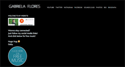 Desktop Screenshot of gabrielaflores.com